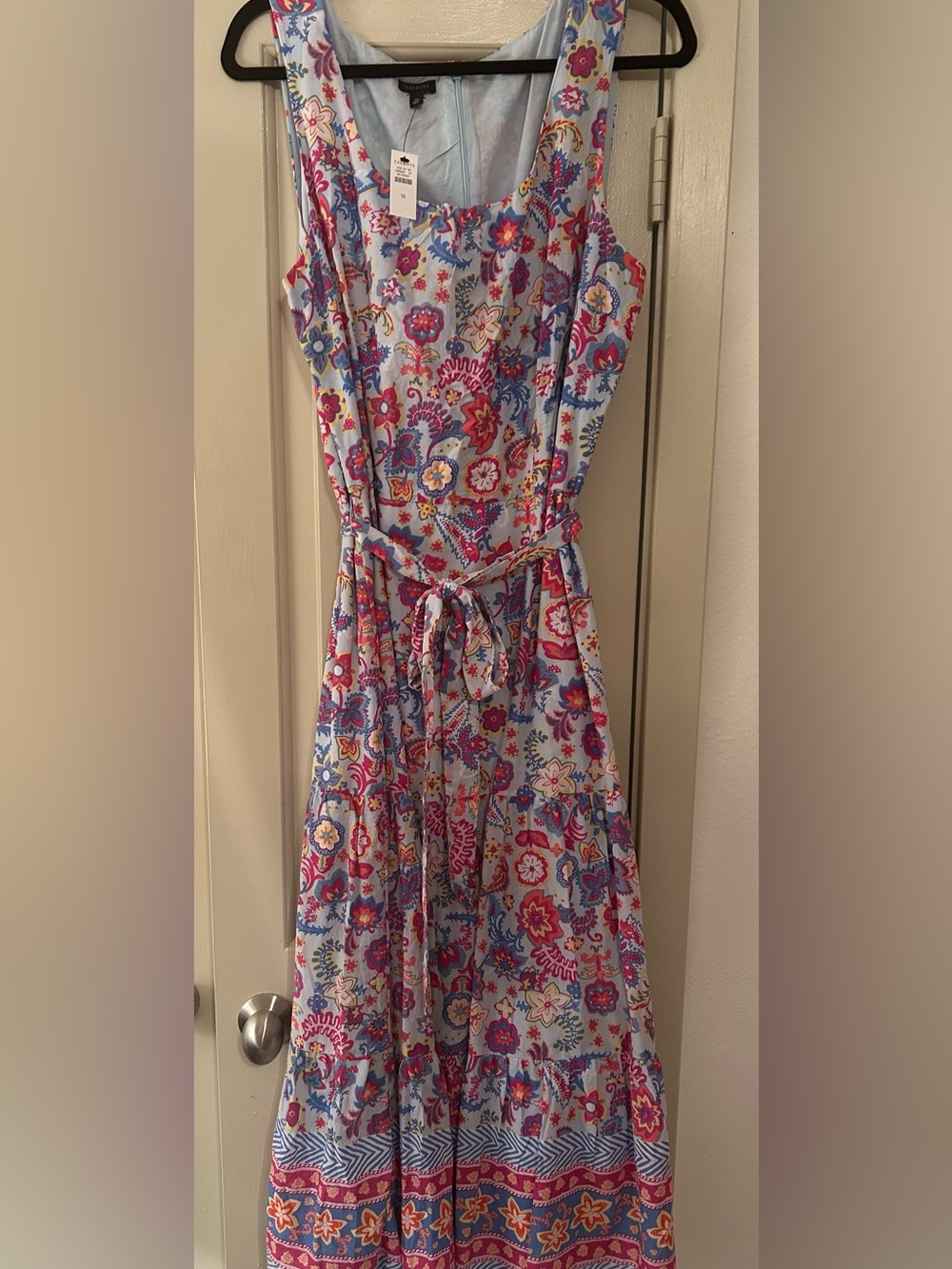 Talbots NWT floral sundress  in Light Blue and Pinks